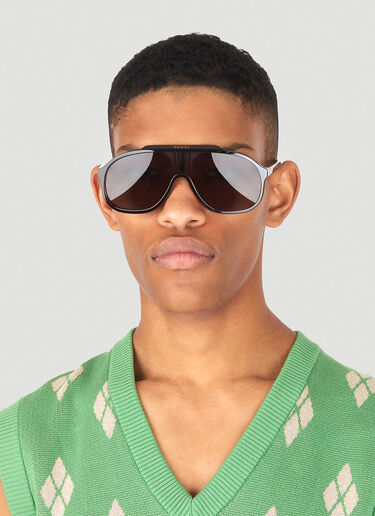 Gucci Navigator Sunglasses Black guc0145162