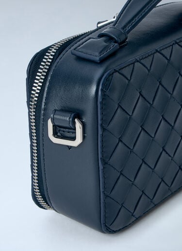 LN-CC® - Bottega Veneta: Getaway Crossbody Bag - Blue Bottega Veneta Getaway Crossbody Bag Blue bov0164005