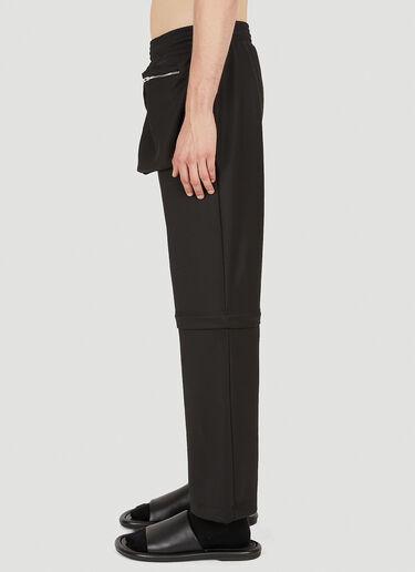 JW Anderson Patch Pocket Track Pants Black jwa0149019