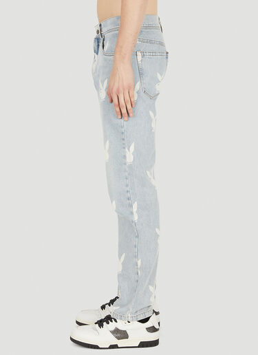 Pleasures x Playboy Scatter Jeans Light Blue pls0150037
