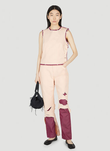 Doubled Tank Top Raf Simons Doubled Tank Top Pink raf0251009