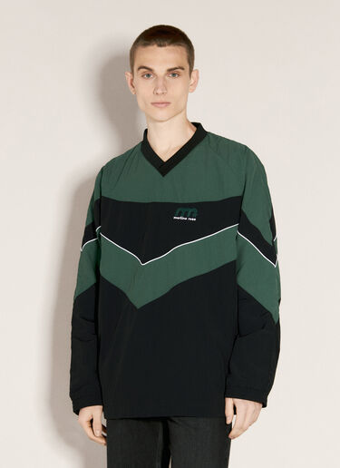 Martine Rose V Neck Track Top Green mtr0156010