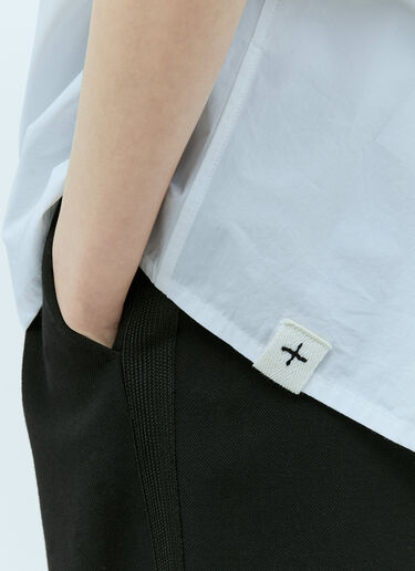 Jil Sander+ 패치 포켓 포플린 셔츠 화이트 jsp0255004