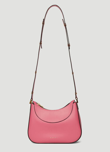 Marni Small Hobo Shoulder Bag Pink mni0249039