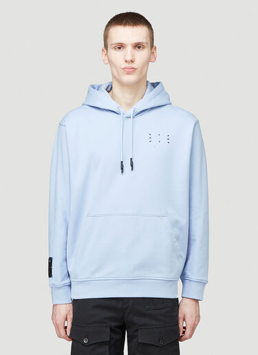 McQ Icon Zero Hooded Sweatshirt Blue mkq0144003