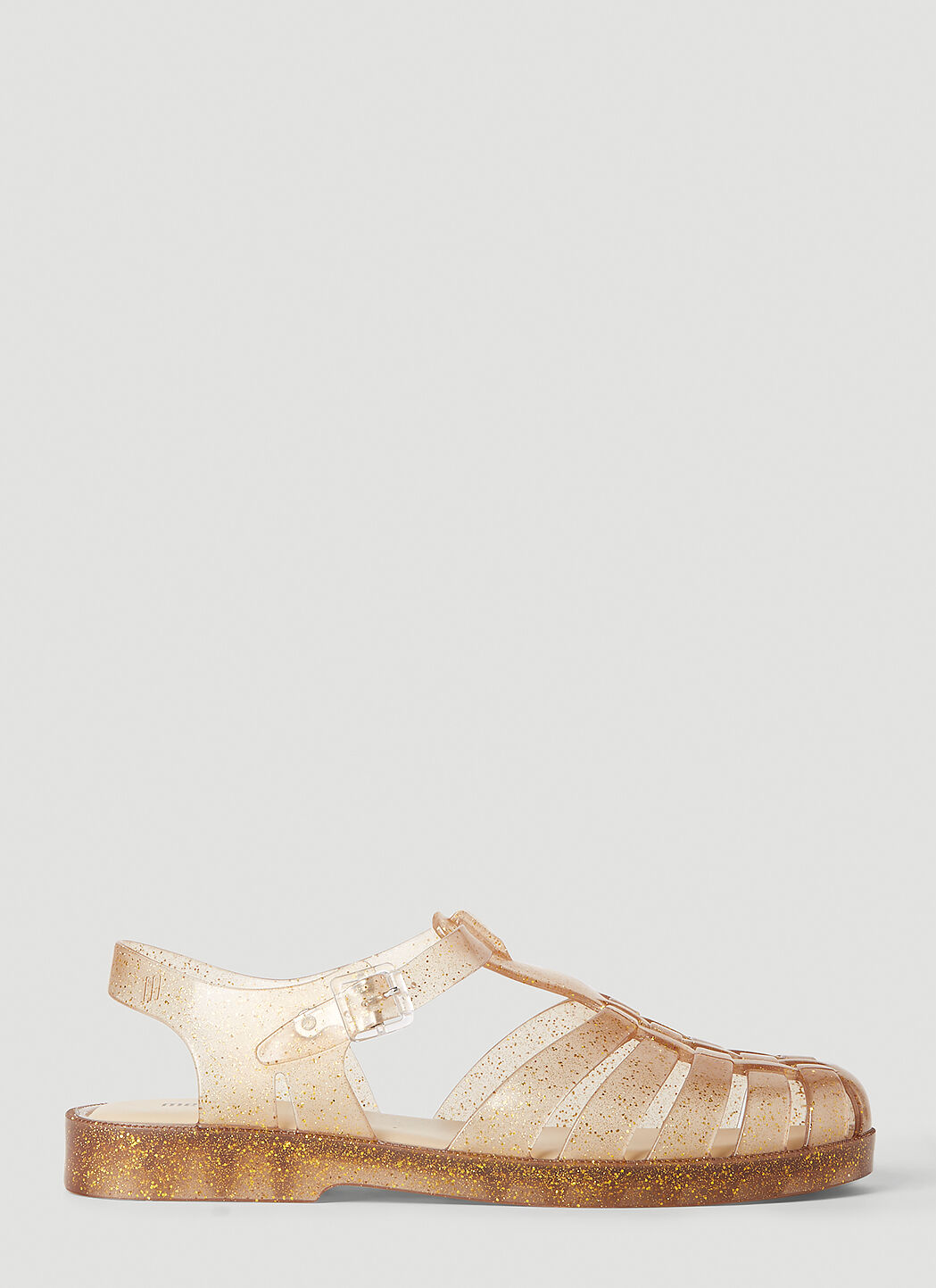 Melissa x Marc Jacobs Possession Glitter Sandals Black mxm0254006