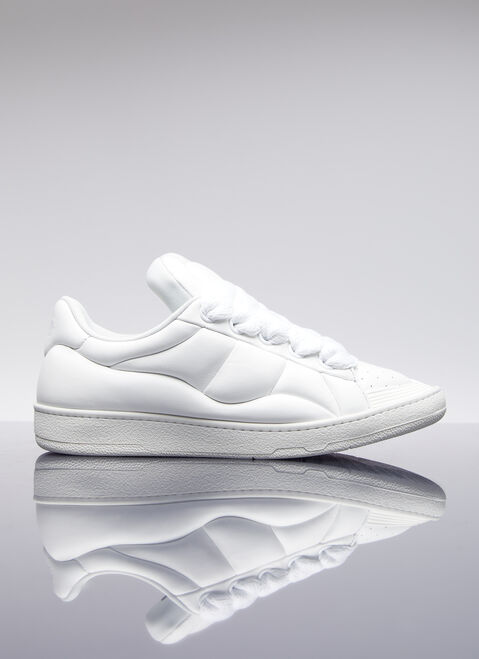 Saint Laurent Curb XL Low Top Sneakers White sla0154029