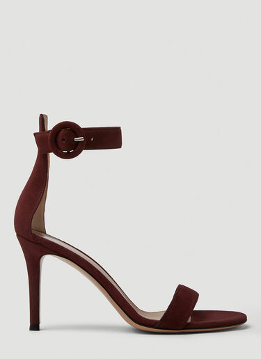 Gianvito Rossi ポルトフィーノ105ハイヒール バーガンディ gia0249027