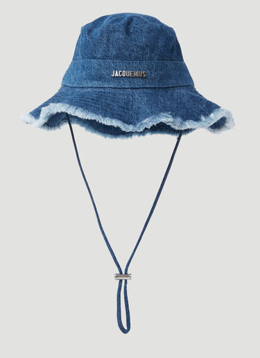 Jacquemus Le Bob Artichaut Bucket Hat Blue jac0354005