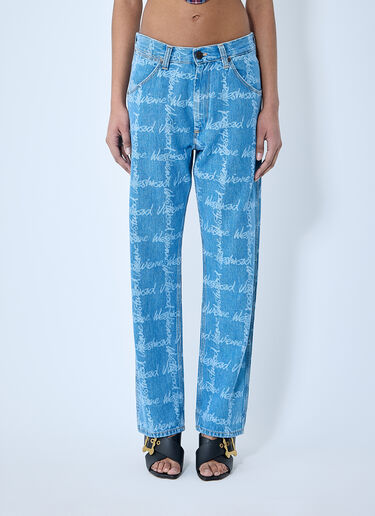 Vivienne Westwood Ranch Jeans Blue vvw0259044