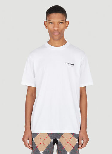 Burberry Mac Logo T-Shirt White bur0147046