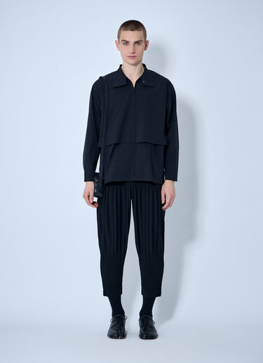 Homme Plissé Issey Miyake Wide Pleat Pants Black hmp0160019