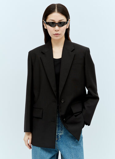 Gucci マスクシェイプフレームサングラス ブラック gus0255003
