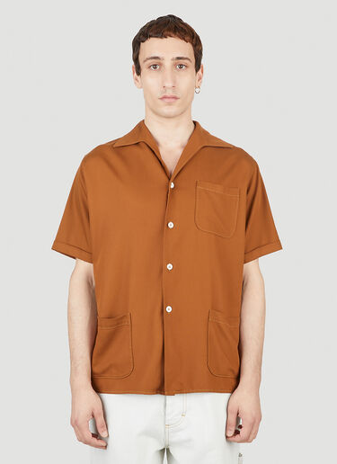 Maison Margiela 多口袋衬衫 橙色 mla0151005