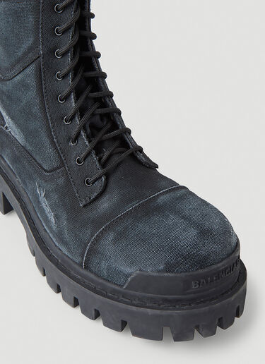 Balenciaga Combat Strike Boots Black bal0149033
