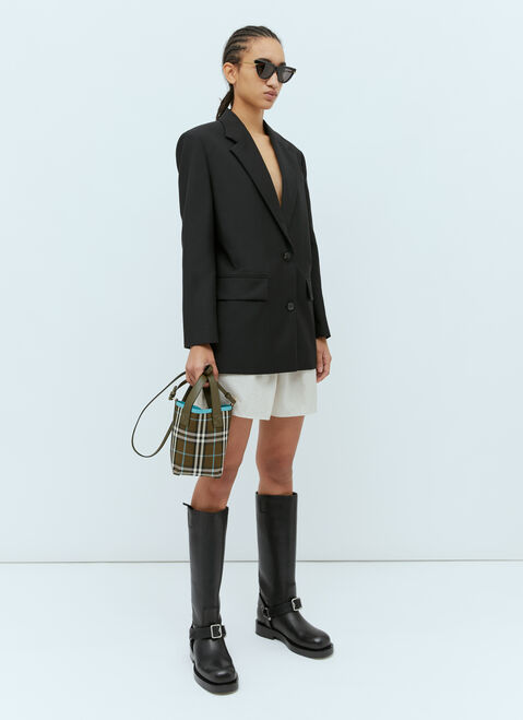 Burberry 미니 런던 토트백 옐로우 bur0254015