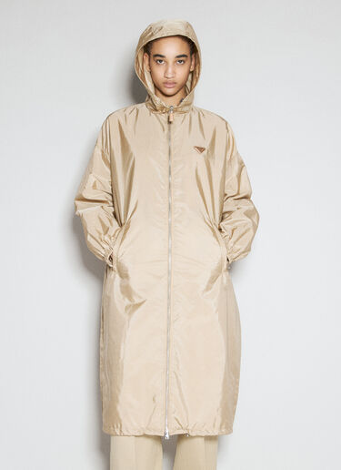 Prada Light Re-Nylon Raincoat Beige pra0256001