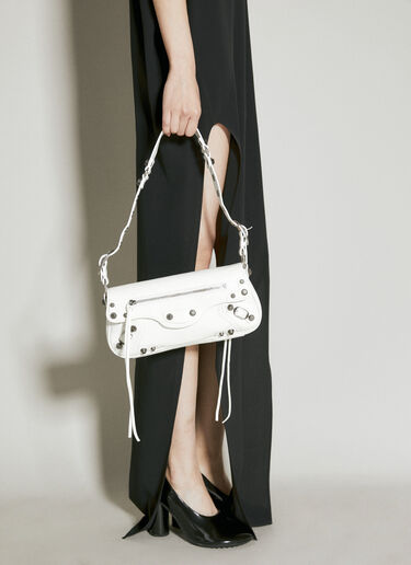 Balenciaga Le Cagole Small Sling Shoulder Bag White bal0255059