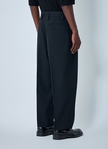 Jil Sander Relaxed Fit Trousers Black jil0163007