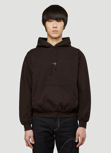 Eden Power Corp Recycled Shining Star Hooded Sweatshirt Brown edn0142007