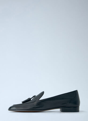 LN-CC® - The Row: Caden Loafers - Black The Row Caden Loafers Black row0266035