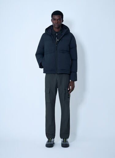 Short Matt Ripstop CORDURA® Parka Jacket Stone Island Short Matt Ripstop CORDURA® Parka Jacket Black sto0162001