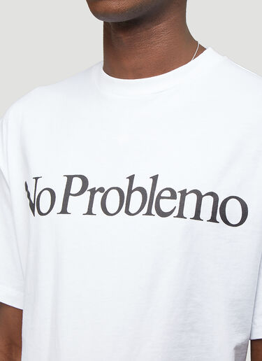Aries No Problemo T-Shirt White ari0344026