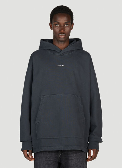 Acne Studios Logo Hooded Sweatshirt Yellow acn0353001