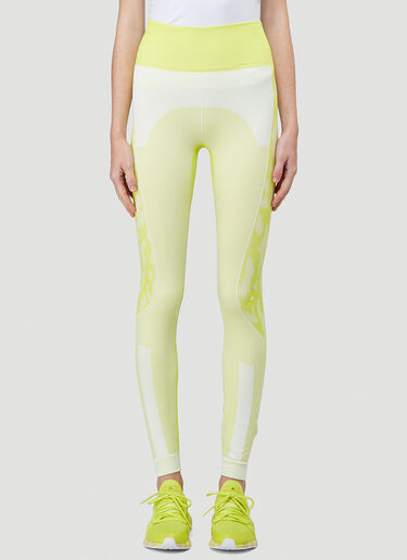 adidas by Stella McCartney TruePurpose Seamless Leggings Yellow asm0243014