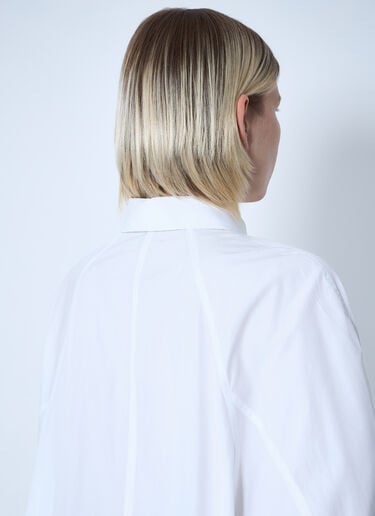 TOTEME Raw Raglan Shirt White tot0261065