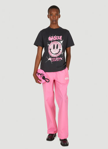GANNI Logo Track Pants Pink gan0251002
