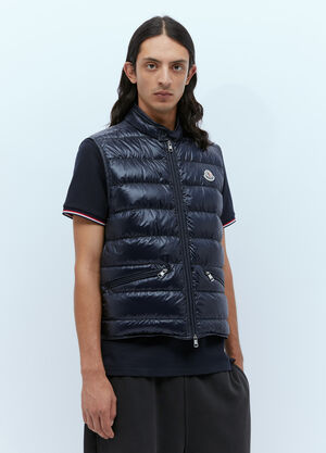 Moncler Gui Down Gilet Navy mon0155003
