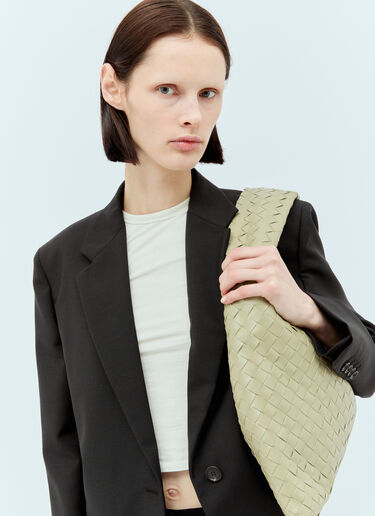 Bottega Veneta 라지 홉 숄더백 베이지 bov0257059
