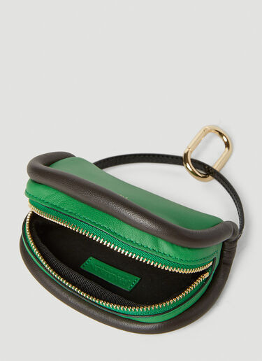 JW Anderson The Bumper 7 Keyring Green jwa0252015