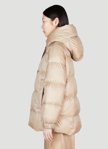 Max Mara Seia Puffer Jacket Beige max0254089