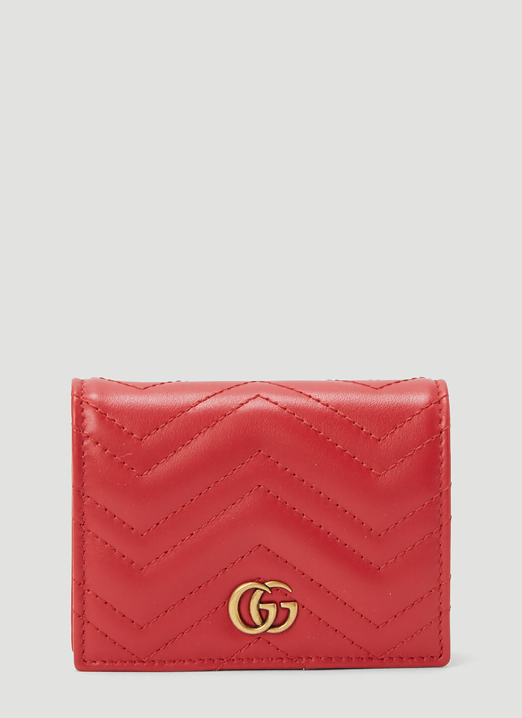Gucci marmont sale card case red