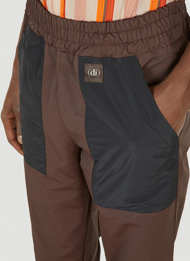 (Di)vision Split Panel Track Pants Brown div0348028