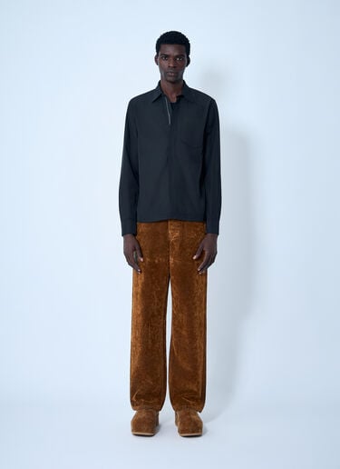 Dries Van Noten Nylon Shirt Black dvn0162008