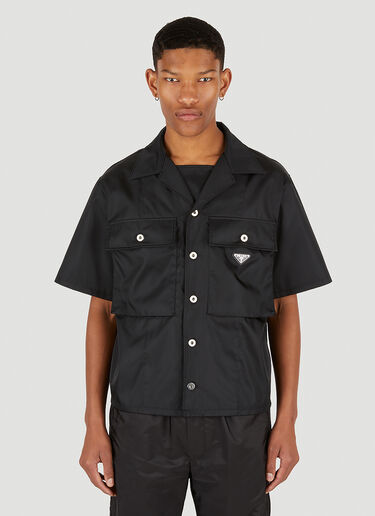 Prada Re-Nylon Shirt Black pra0152030