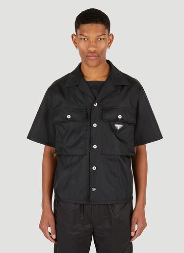 Prada Re-Nylon 셔츠 블랙 pra0152030