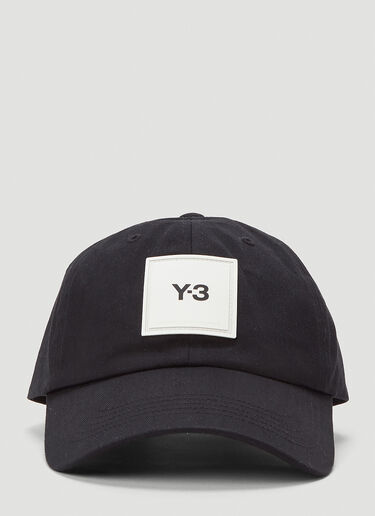 Y-3 Logo-Patch Cap Black yyy0349037