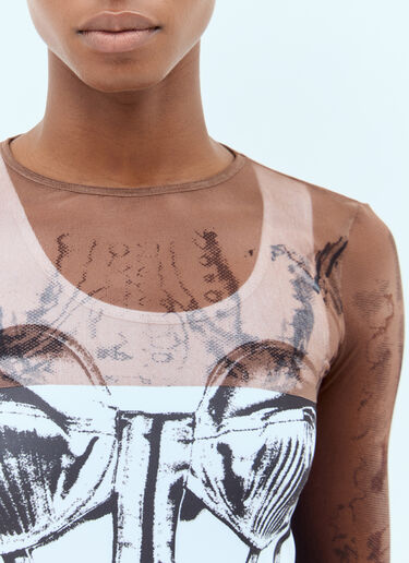 Jean Paul Gaultier x Shayne Oliver GS 运动短上衣 棕色 jps0257002