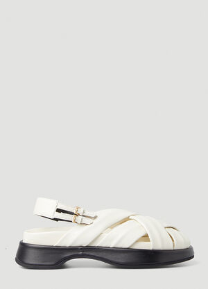 Reike Nen Pie Buckle Sandals White rkn0248002