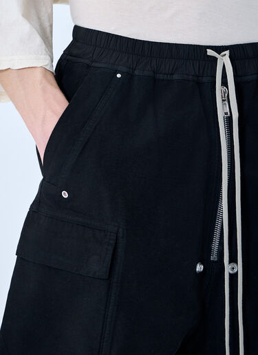 Rick Owens DRKSHDW Cargobelas Shorts Black drk0160011