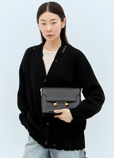 Marni 미디엄 트렁카루 숄더백 블랙 mni0257030