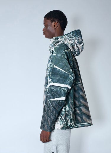 Re-Create Reptiloid Jacket Nike by Yaku Re-Create Reptiloid Jacket Dark Green nik0165029