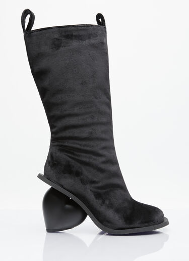 Yume Yume Love Velvet Boots Black yum0254002