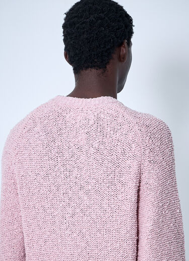 Noah Popcorn Yarn Sweater Pink noa0160018