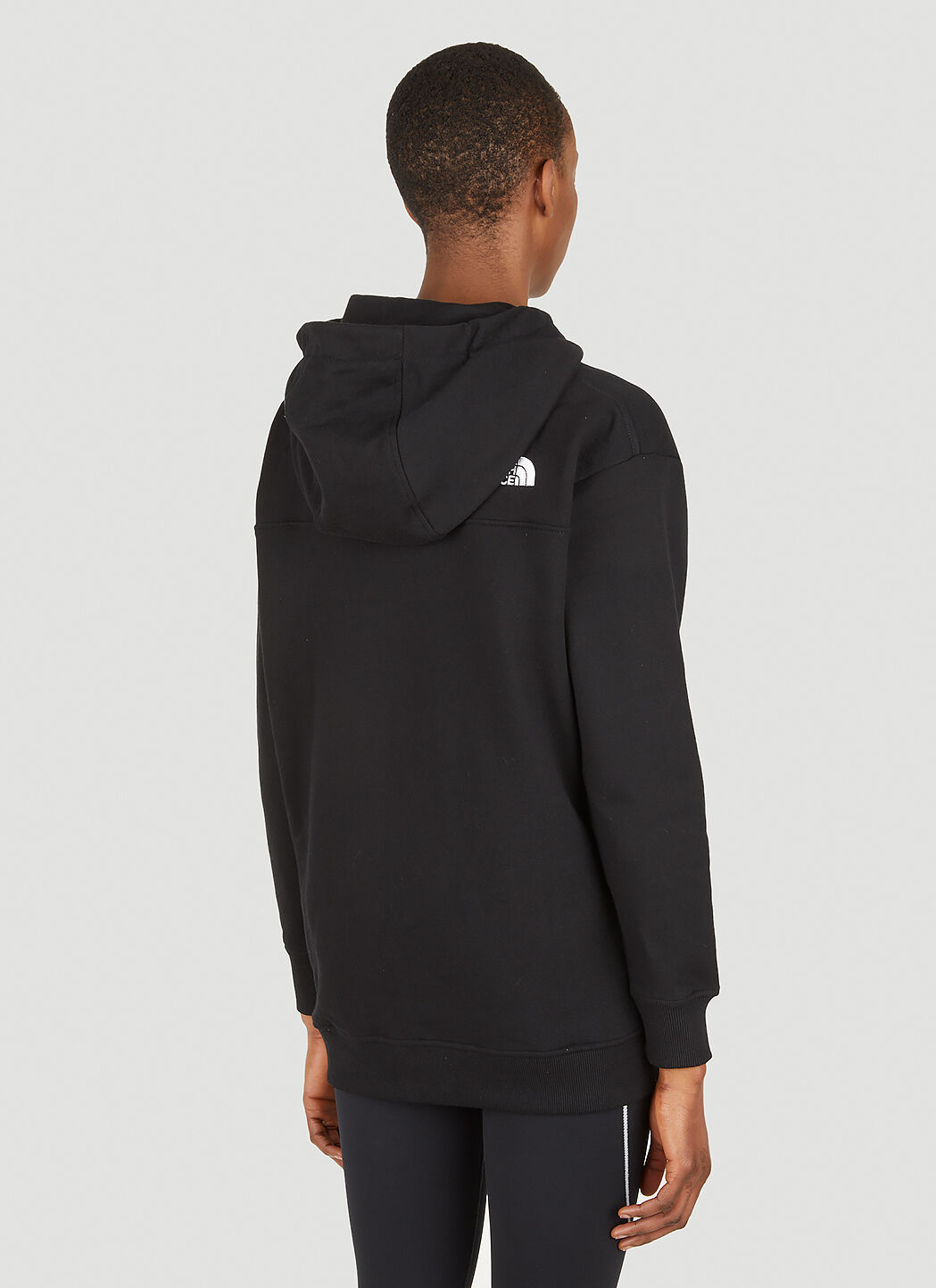 The North Face Off Mtn Essentials Logo Hooded Sweatshirt in Black
