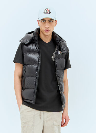 Moncler 徽标贴饰棒球帽 白色 mon0157059